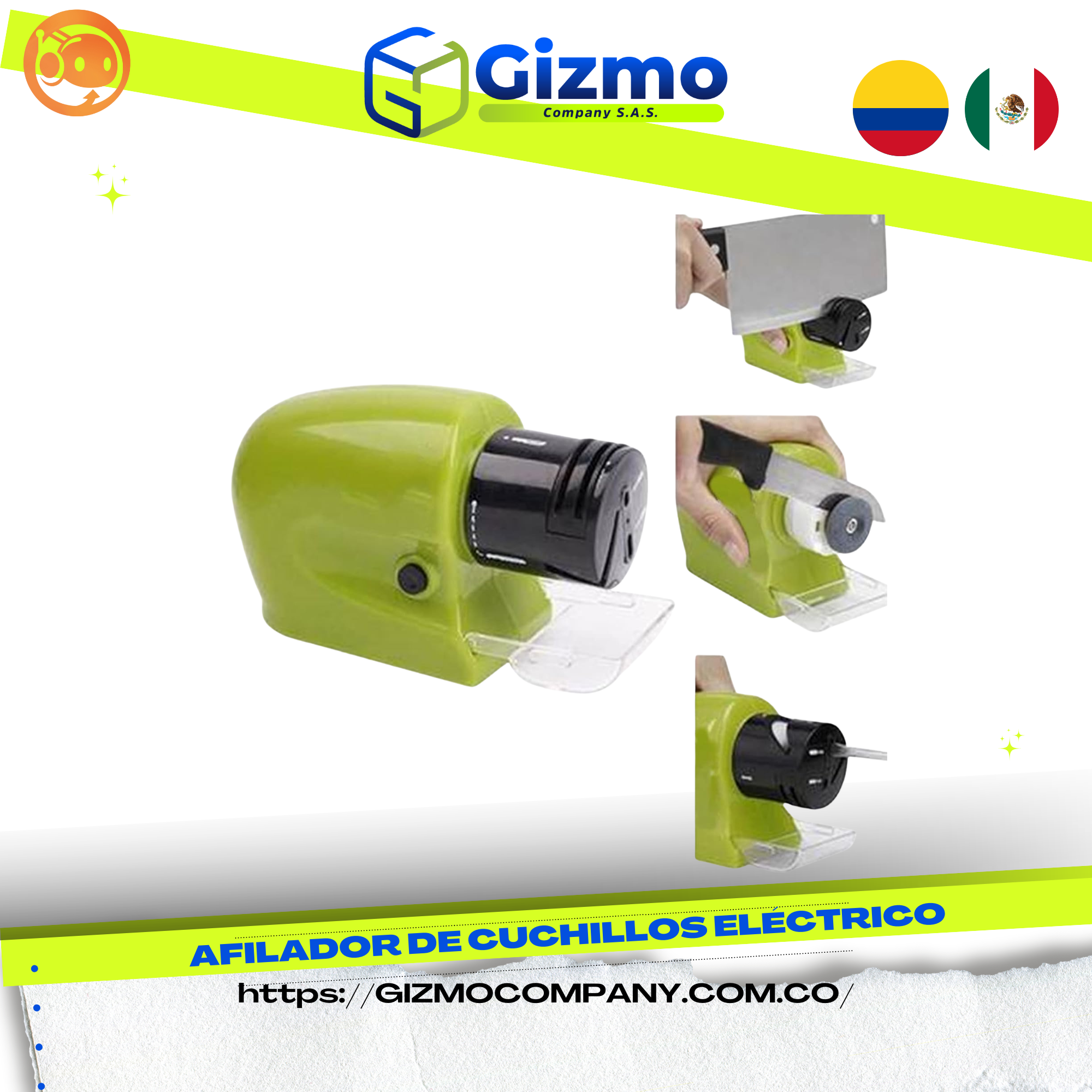 Afilador de Cuchillos Eléctrico